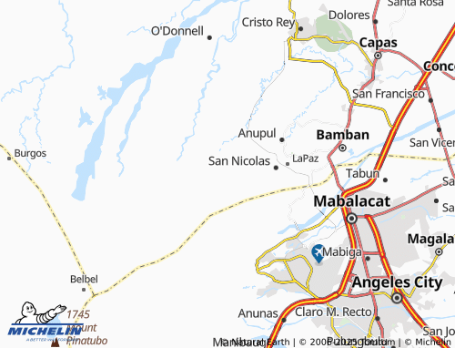 MICHELIN-Landkarte San Vicente - ViaMichelin