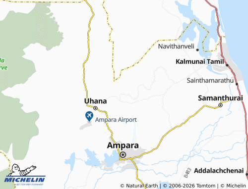 Mappa MICHELIN Udayapura - ViaMichelin
