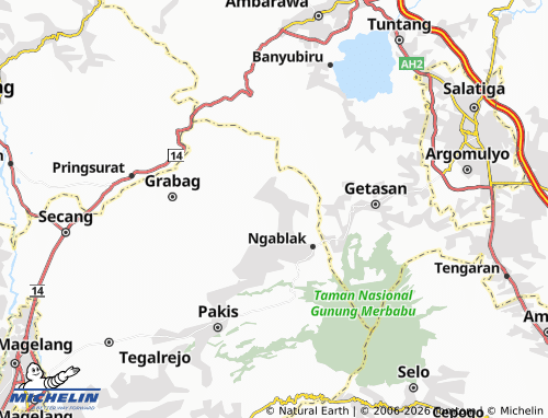 MICHELIN Jogoyasan map - ViaMichelin