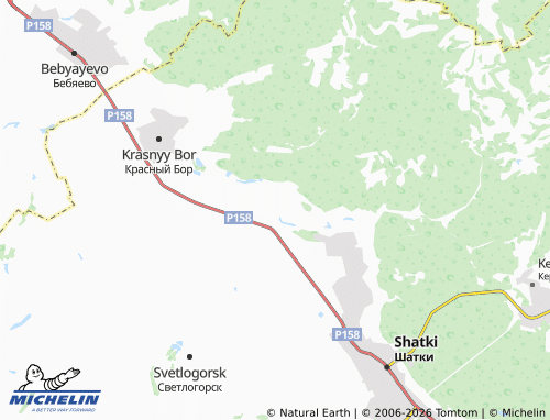 MICHELIN-Landkarte Pas'yanovo - ViaMichelin