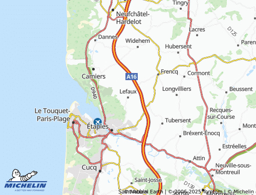 Carte MICHELIN Lefaux - ViaMichelin