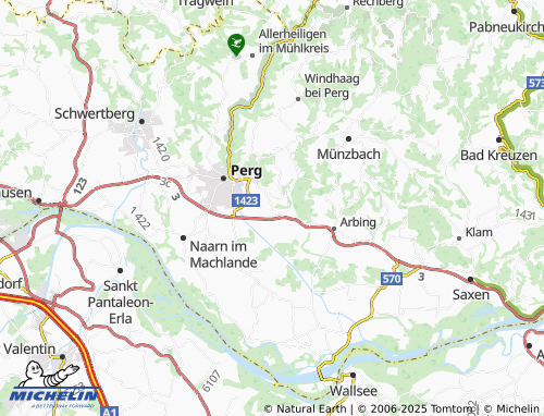 Carte MICHELIN Auhof - ViaMichelin