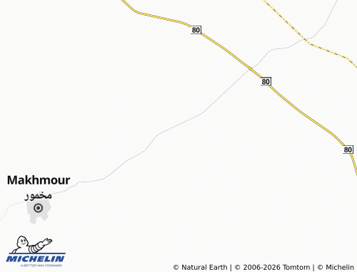 MICHELIN Demakar map - ViaMichelin