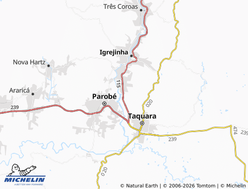 Mapa MICHELIN Picada Francesa - ViaMichelin