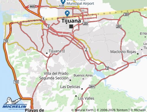 Mapa MICHELIN La Esperanza - ViaMichelin