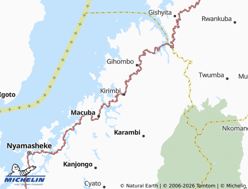 MICHELIN-Landkarte Kirimbi - ViaMichelin