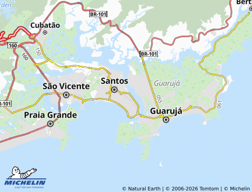 Mapa MICHELIN Estuario - ViaMichelin