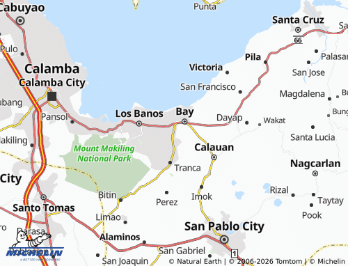 MICHELIN Puypuy map - ViaMichelin