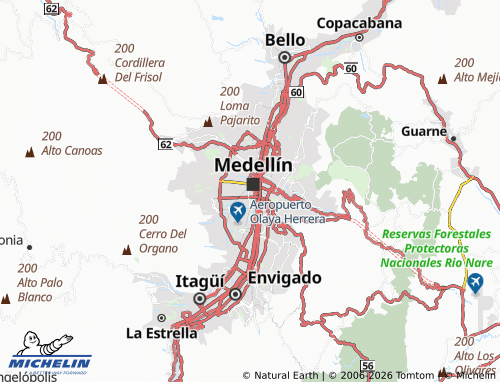 Carte MICHELIN Los Conquistadores - ViaMichelin