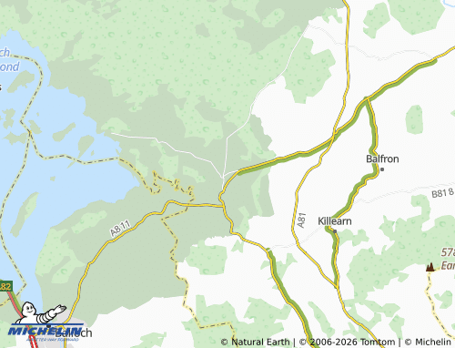 Carte MICHELIN Drymen - ViaMichelin