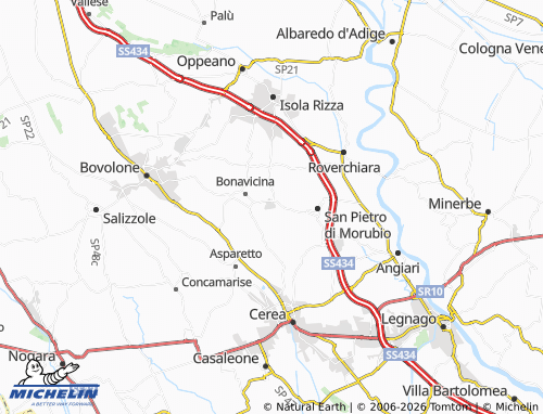 Mappa MICHELIN Bosco - ViaMichelin