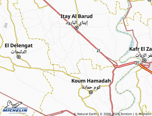 Mapa MICHELIN Abrak Hammam - ViaMichelin