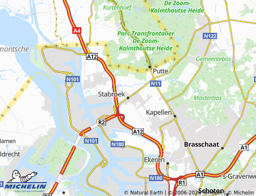 Mapa MICHELIN Stabroek - ViaMichelin