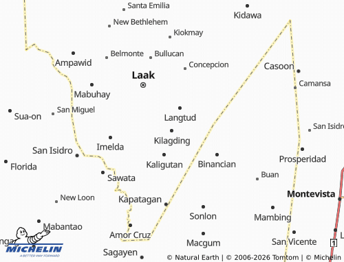MICHELIN Kilagding map - ViaMichelin