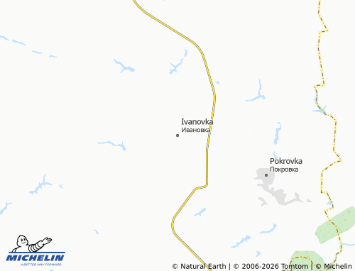 MICHELIN-Landkarte Ivanovka - ViaMichelin