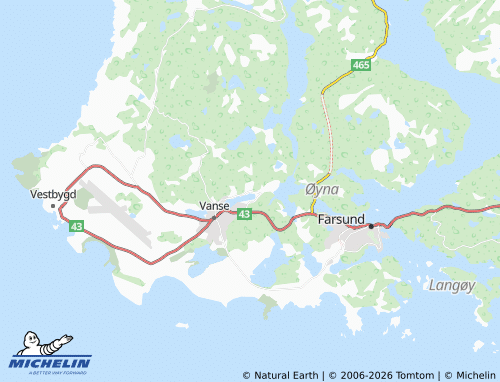 Carte MICHELIN Åmland - ViaMichelin