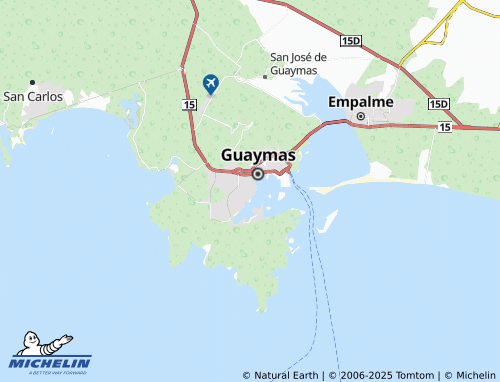 MICHELIN Cerro El Fortín map - ViaMichelin