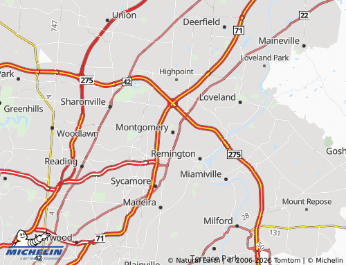 Mappa MICHELIN Montgomery - ViaMichelin