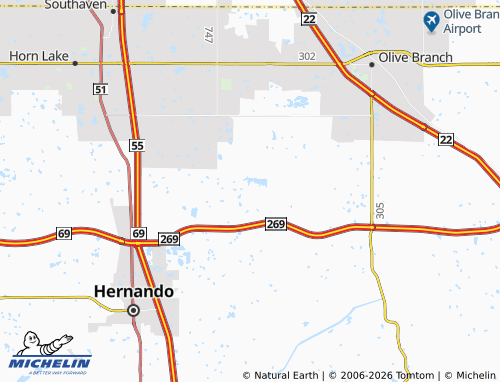 Mapa MICHELIN Bridgetown - ViaMichelin