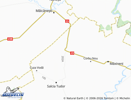 MICHELIN Gulianca map - ViaMichelin