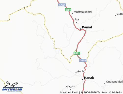 Mappa MICHELIN Burmadere - ViaMichelin
