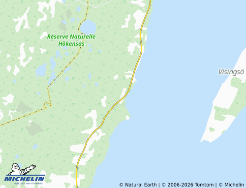 Carte MICHELIN Nätebäcken - ViaMichelin