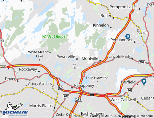 Mappa MICHELIN Powerville - ViaMichelin
