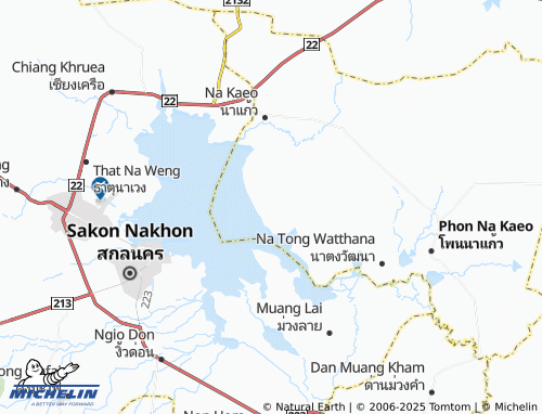 MICHELIN Ban Paen map - ViaMichelin