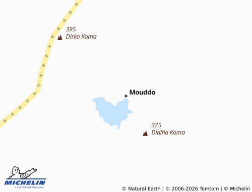 Mappa MICHELIN Mouddo - ViaMichelin