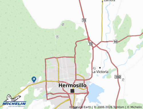 MICHELIN Santa Fe map - ViaMichelin