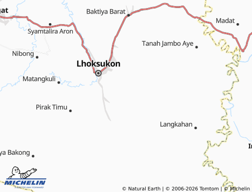 Mapa MICHELIN Ulee Gunong - ViaMichelin