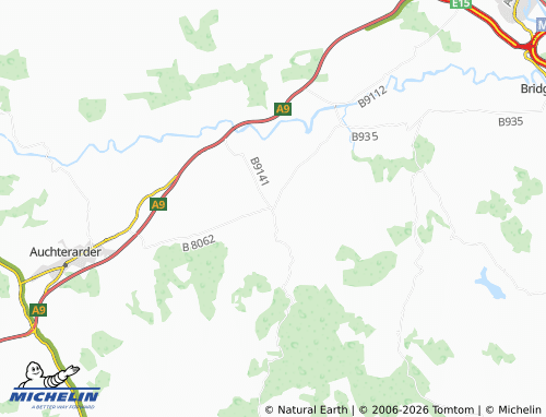 Mappa MICHELIN Dunning - ViaMichelin