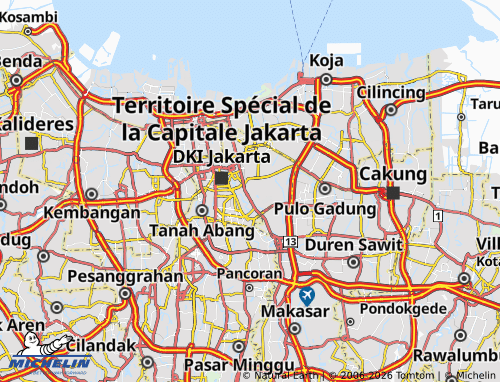 Mapa MICHELIN Kramat - ViaMichelin