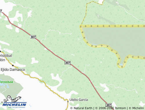 Mapa MICHELIN Ncpe Montes Azules - ViaMichelin