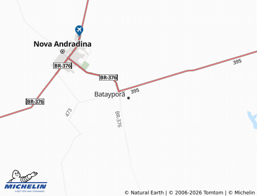 Mapa MICHELIN Batayporã - ViaMichelin