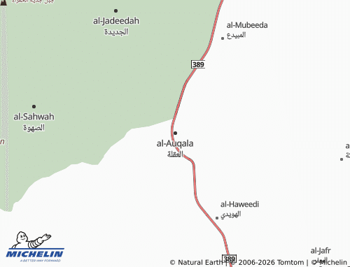 MICHELIN-Landkarte al-Auqala - ViaMichelin