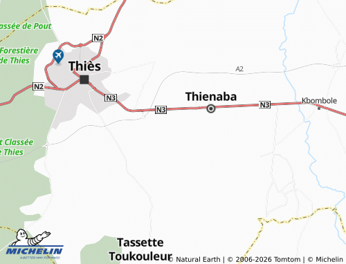 Mapa MICHELIN Anene - ViaMichelin