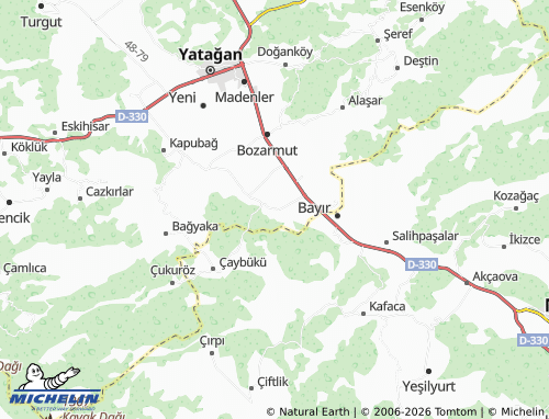 Mappa MICHELIN Bahçeyaka - ViaMichelin