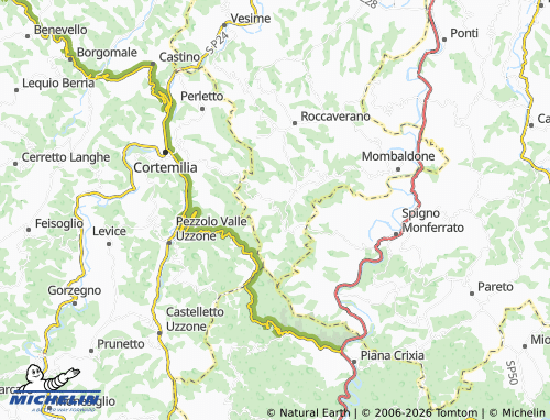 Kaart MICHELIN Serole - ViaMichelin
