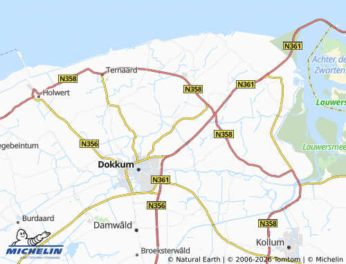 Mapa MICHELIN Wetsens - ViaMichelin