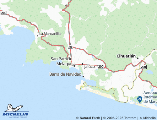 MICHELIN Rancho Pinal Villa map - ViaMichelin