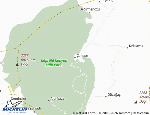 MICHELIN Çaltepe map - ViaMichelin
