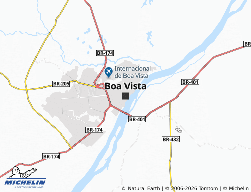 Mappa MICHELIN Boa Vista - ViaMichelin
