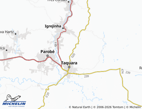 Mapa MICHELIN Km 4 - ViaMichelin