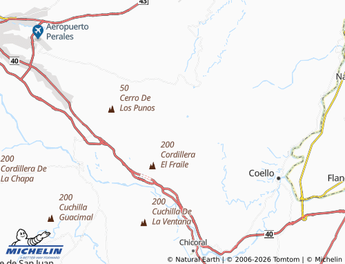 Mappa MICHELIN Briceño - ViaMichelin
