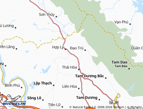 Kaart MICHELIN Bắc Bình - ViaMichelin