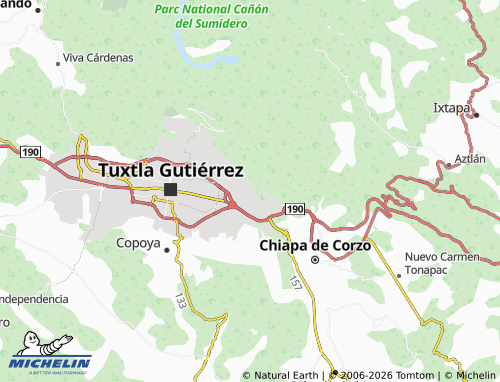 MICHELIN Vida Mejor map - ViaMichelin