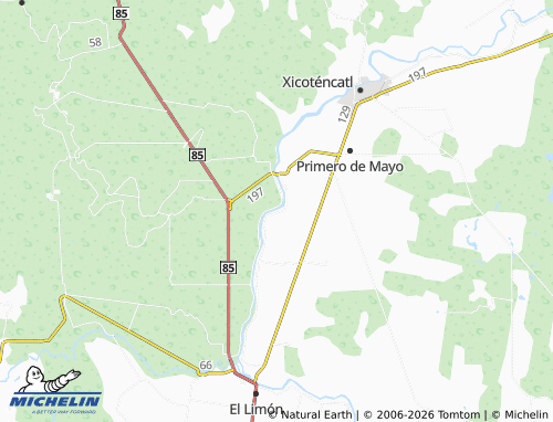 Mappa MICHELIN Melchor Ocampo - ViaMichelin
