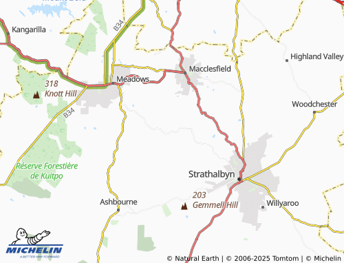 MICHELIN Paris Creek map - ViaMichelin