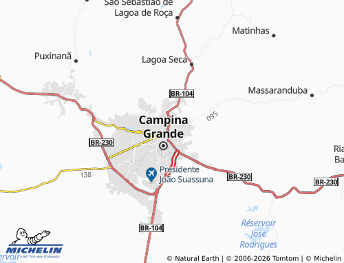 Mapa MICHELIN Santo Antônio - ViaMichelin